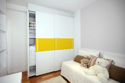 Furniture sticker Light yellow