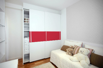 PCV sticker for furniture Red