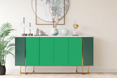 Decorative sticker for furniture green
