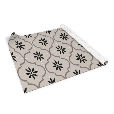 Furniture sticker Arabic Flower pattern