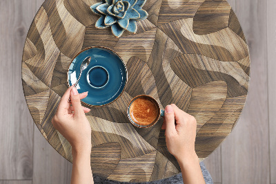 Furniture sticker Wooden illusion