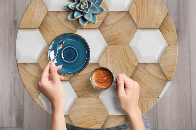 Furniture sticker Honeycombs