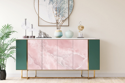 Furniture sticker Pink marble