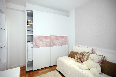 Furniture sticker Pink marble