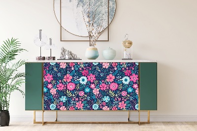 Furniture sticker Floral pattern