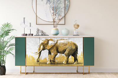 Decorative sticker for furniture Elephant