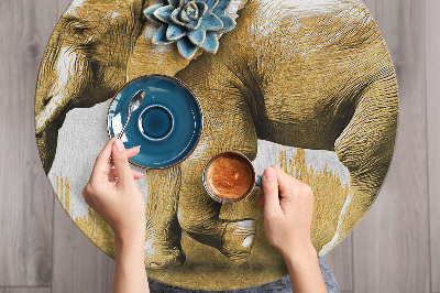 Decorative sticker for furniture Elephant