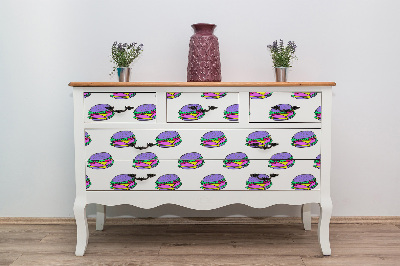 PCV sticker for furniture hamburgers