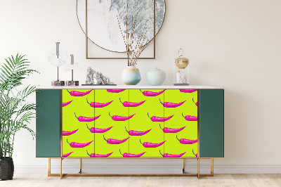 Decorative sticker for furniture Peppers