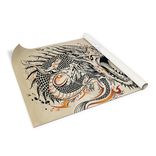 PCV sticker for furniture Chinese dragon
