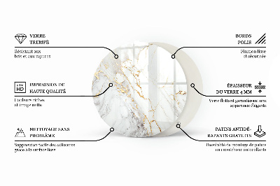 Table top Pure white