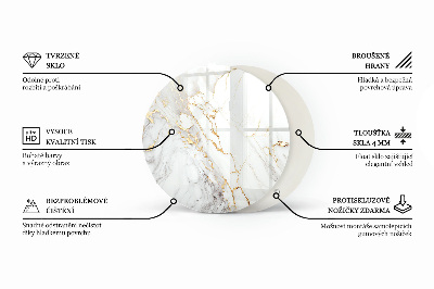 Table top Marble-like pattern