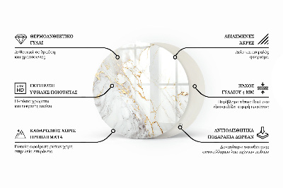 Table top Marble-like pattern