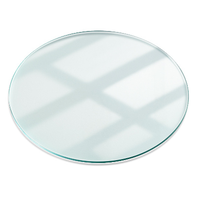 Round table top transparent
