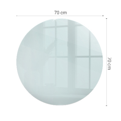 Round table top transparent