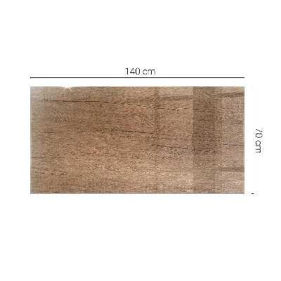 Glass top Wood-textured pattern