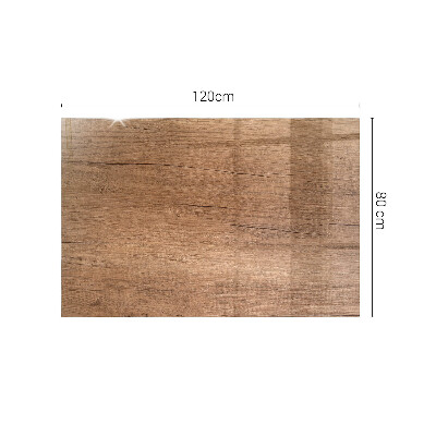 Glass top Wood-textured pattern