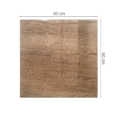 Glass top Wood-textured pattern