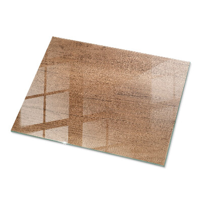 Glass top Wood-textured pattern