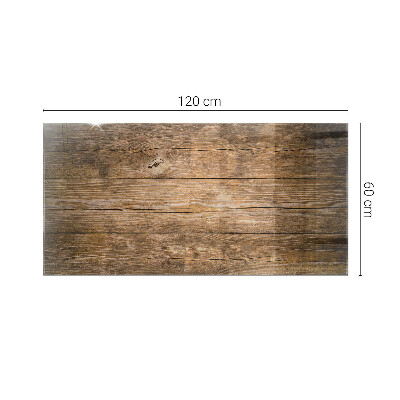 Glass top Natural style planks