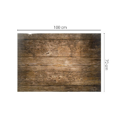 Glass top Natural style planks