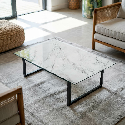 Glass top Marble surface design