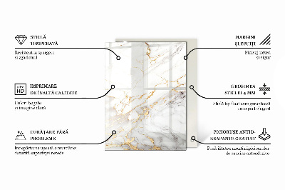 Glass top Marble surface design