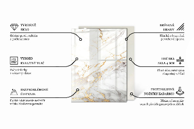 Glass top Marble surface design