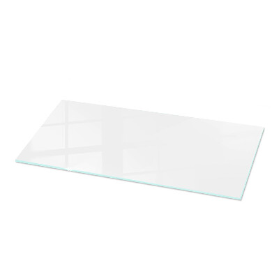 Glass top White without pattern