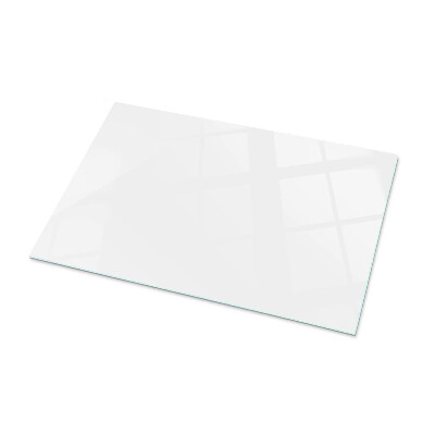 Glass top White without pattern