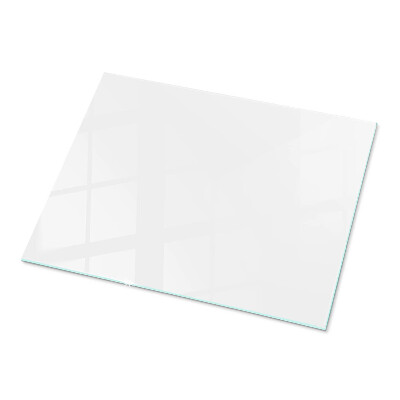 Glass top White without pattern