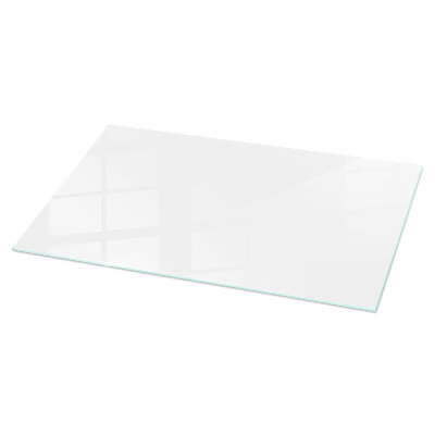 Glass top White without pattern