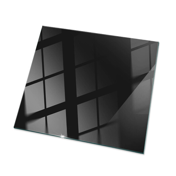 Glass top Black without pattern