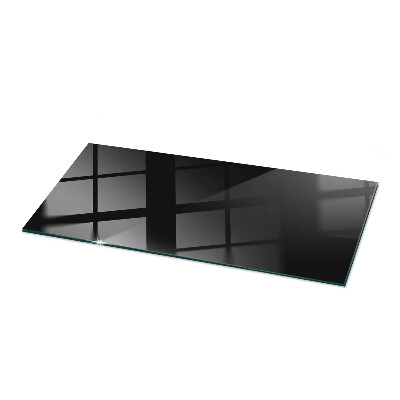 Glass top Black without pattern