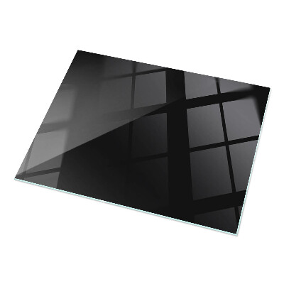 Glass top Black without pattern