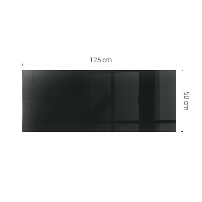 Glass top Black without pattern