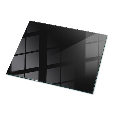 Glass top Black without pattern