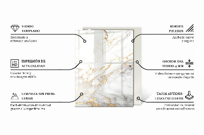Glass top Marble pattern structure