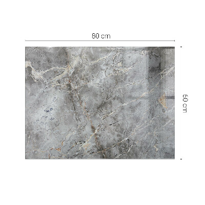 Glass top Marble motif in nature