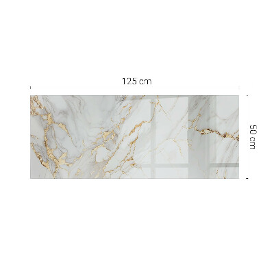 Glass top Marble style with veins