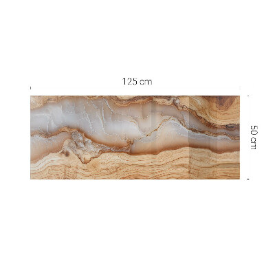 Glass top Wood with resin accents