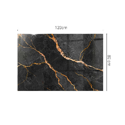 Glass top Marble veins in design