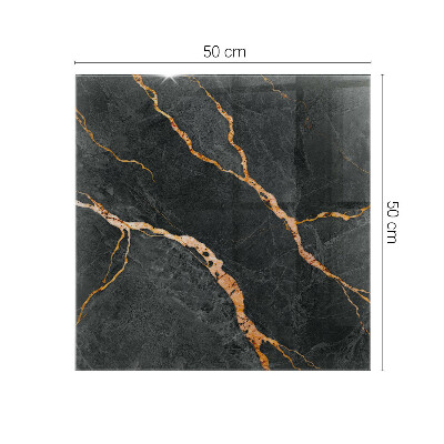 Glass top Marble veins in design