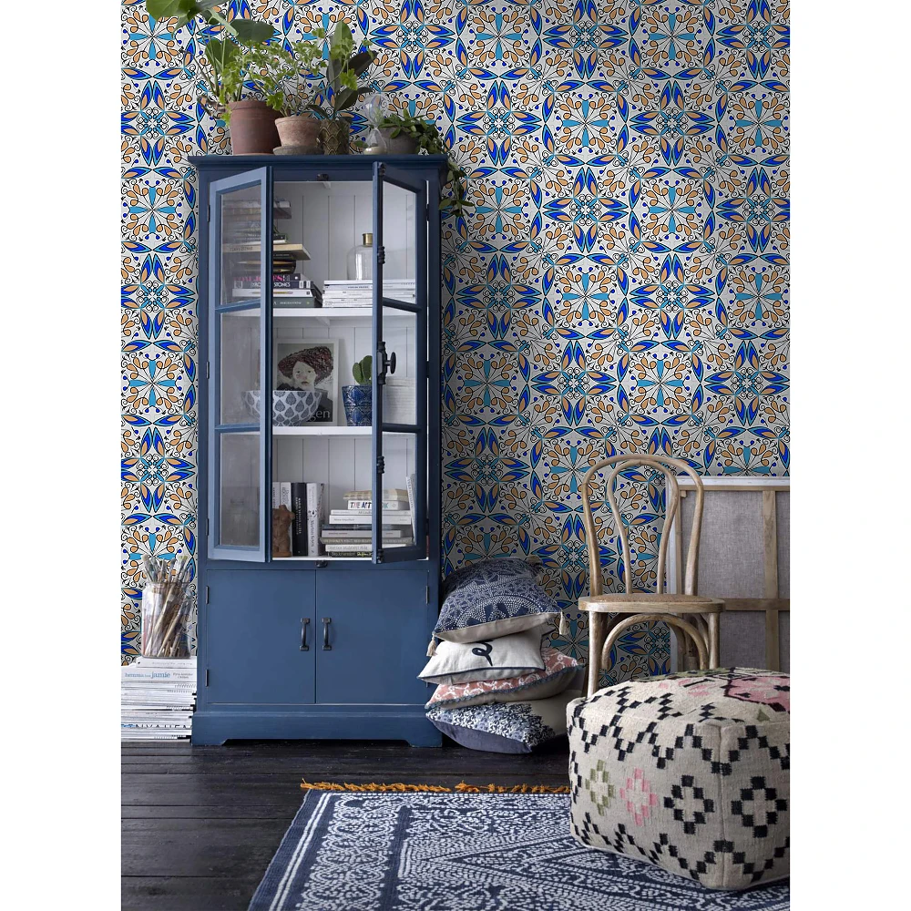 Simple Moroccan Pattern Wallpaper