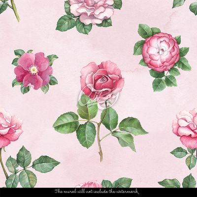 Wallpaper Rose Corner