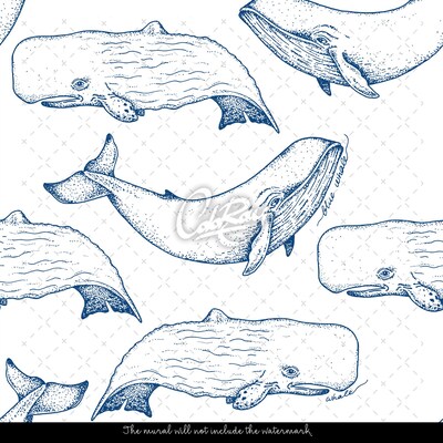 Wallpaper Giant Whales