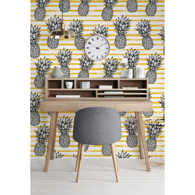 Wallpaper Pineapple Design