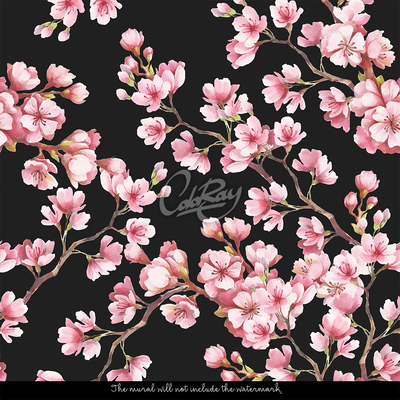 Wallpaper Subtle Cherry Blossoms