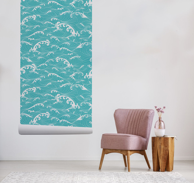 Wallpaper Rough Fairy Waves