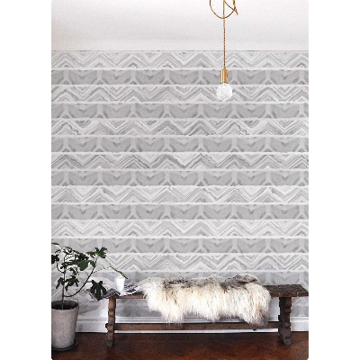 Wallpaper Gray Water Lines